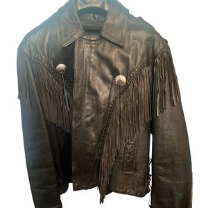 Storm Leather Fringe jacket